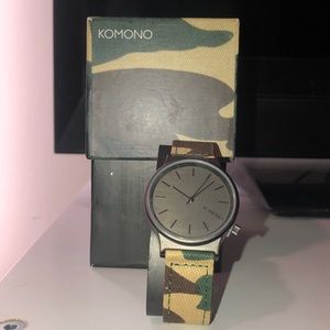 Camoflauge Komono Watch